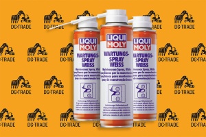 LiquiMoly Wartungs-Spray weiss Грязеотталкивающая белая смазка, 0,25л 3953