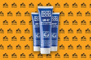 Смазка ШРУС с дисульфидом молибдена LiquiMoly 47 Langzeitfett + MoS2, 0,1кг 1987