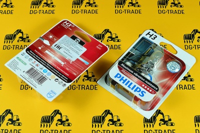 Лампа рабочего света 24V 70W H3 JCB (Philips) 720/20032