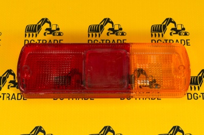 Стекло (линза) заднего стоп-сигнала (P12) JCB (OEM) 700/37001 (2)