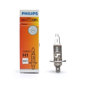 Лампа галогеновая 12V 55W Premium +30% H1 JCB (Philips) 700/09101